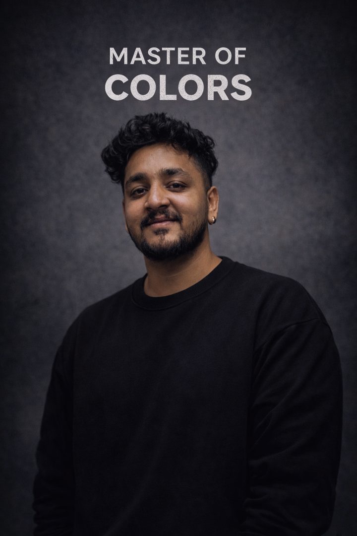 Sahil, master of colours at Bloodrose Tattoos